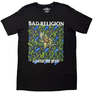 Bad Religion T-Shirt: Against The Grain (Black) (Back Print)