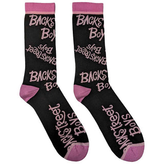 Backstreet Boys Unisex Ankle Socks: Logo Repeat