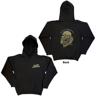Black Sabbath Pullover Hoodie: Pocket Logo US Tour '78 (Black) (Back Print)