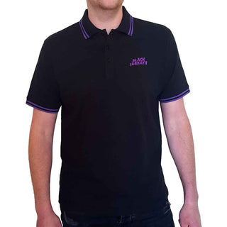 Black Sabbath Unisex Polo Shirt: Wavy Logo