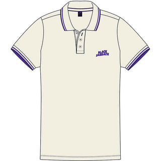 Black Sabbath Polo Shirt: Wavy Logo