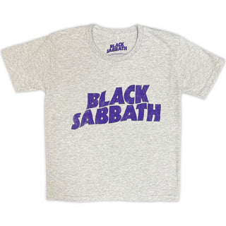 Black Sabbath Kids T-Shirt: Wavy Logo