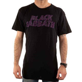 Black Sabbath Embellished T-Shirt: Wavy Logo