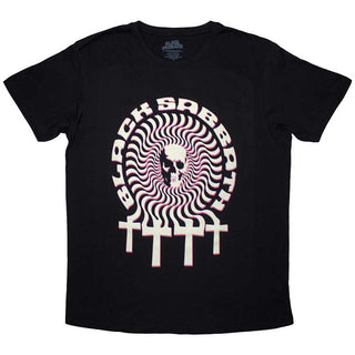 Black Sabbath Unisex T-Shirt: Hypnotic Skull