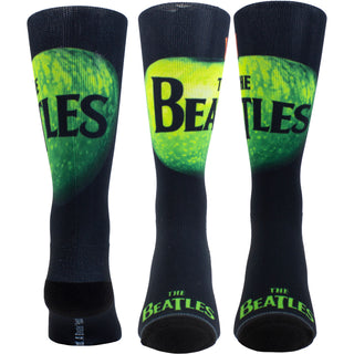 The Beatles Crew Socks: Apple Sublimation (Black) (UK Size 6.5 - 11)