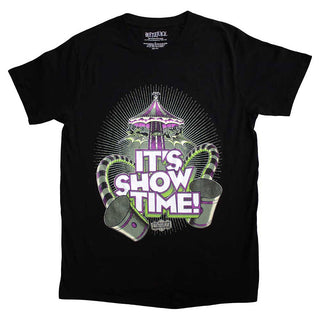 Warner Bros Unisex T-Shirt: Beetlejuice It's Showtime Carousel