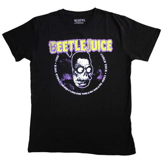 Warner Bros Unisex T-Shirt: Beetlejuice 1988 World Tour