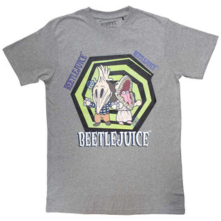 Warner Bros Unisex T-Shirt: Beetlejuice Spiral