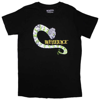 Warner Bros Unisex T-Shirt: Beetlejuice Beetlesnake