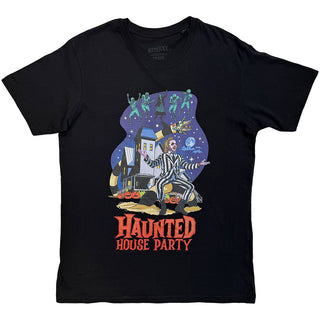 Beetlejuice T-Shirt: Haunted House Party (Black)