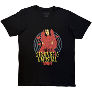 Beetlejuice T-Shirt: Strange & Unusual Together (Black)