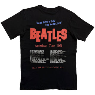 The Beatles T-Shirt: American Tour 1964 (Back Print)
