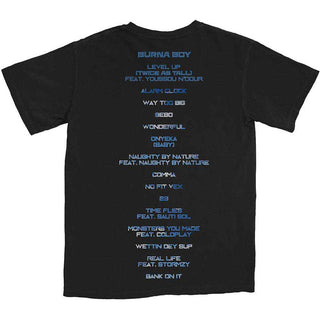 Burna Boy T-Shirt: Album Tracks
