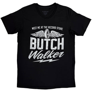 Butch Walker T-Shirt: Wings Wheel (Black)