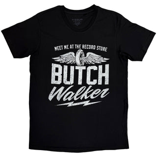 Butch Walker T-Shirt: Wings Wheel (Black)