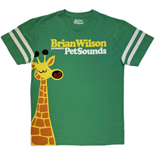 Brian Wilson T-Shirt: Pet Sounds Giraffe (Green)