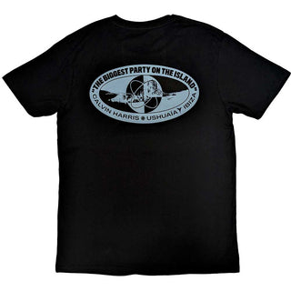 Calvin Harris T-Shirt: Biggest Party (Back Print & Ex-Tour)