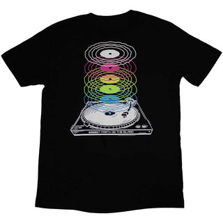 Calvin Harris T-Shirt: Record Back (Back Print & Ex-Tour)