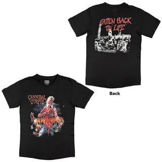 Cannibal Corpse T-Shirt: Eaten Back To Life (Black) (Back Print)