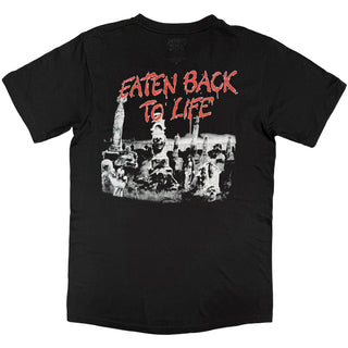 Cannibal Corpse T-Shirt: Eaten Back To Life (Black) (Back Print)