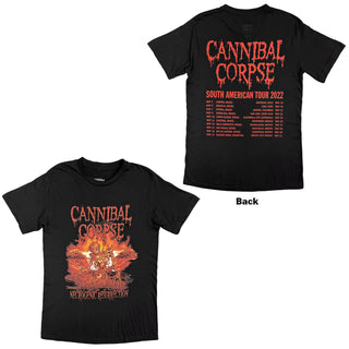 Cannibal Corpse T-Shirt: Necrogenic Resurrection (Black) (Back Print)