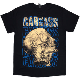 Carcass T-Shirt: Necro Head (Black) (Back Print)