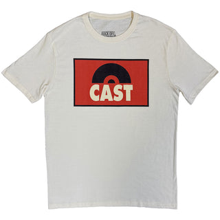 Cast T-Shirt: Square Logo Uni (Natural)