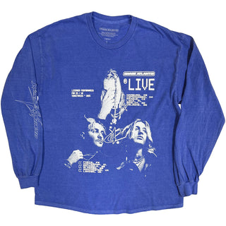 Chase Atlantic Long Sleeve T-Shirt: Live European Tour '25 (Blue) (Ex-Tour)