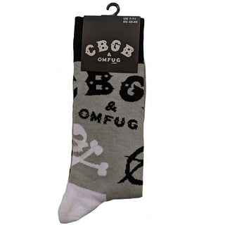 CBGB Ankle Socks: Logos