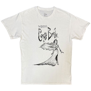 Corpse Bride Unisex T-Shirt: Gown (White)