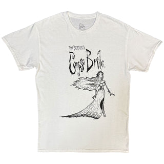 Corpse Bride T-Shirt: Gown (White)