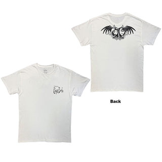 Corpse Bride T-Shirt: A Tragic Tale Of Romance (White) (Back Print)