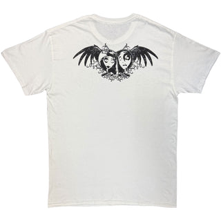 Corpse Bride T-Shirt: A Tragic Tale Of Romance (White) (Back Print)