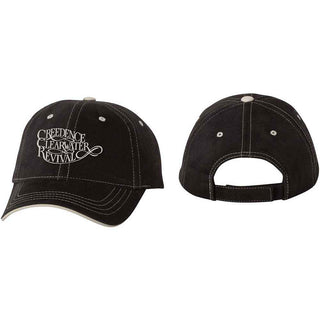 Creedence Clearwater Revival Unisex Baseball Cap: Logo (Black)