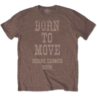 Creedence Clearwater Revival Unisex T-Shirt: Born To Move