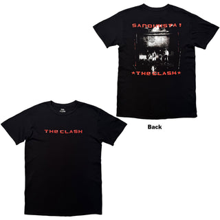 The Clash T-Shirt: Sandinista (Black) (Back Print)