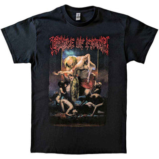 Cradle Of Filth Unisex T-Shirt: Existance Is Futile Saturn (Black) (Back Print)