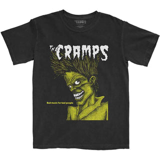 The Cramps T-Shirt: Bad Music (Black)