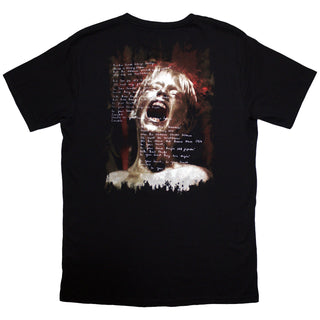 The Cranberries Unisex T-Shirt: Zombie Dolores (Black) (Back Print)