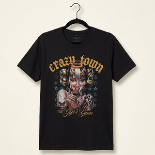 Crazy Town Premium Carbon T-Shirt: The Gift Of Game (Black)
