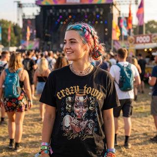 Crazy Town Premium Carbon T-Shirt: The Gift Of Game (Black)