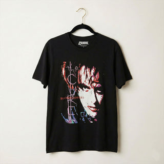 The Cure Carbon T-Shirt: Bloodflowers Tour '00 (Black) (Back Print)