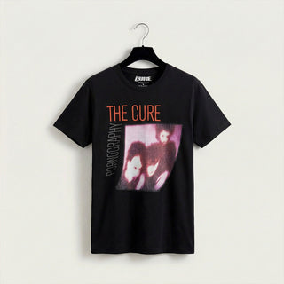 The Cure Carbon T-Shirt: Pornography Photo Warped (Black)