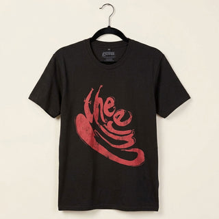 The Cure Premium Carbon T-Shirt: Swirl Logo (Black)