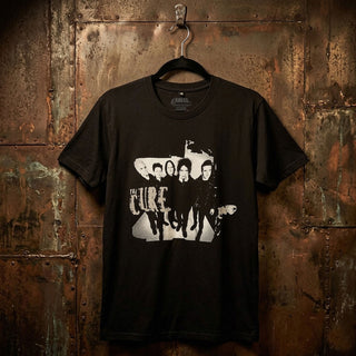 The Cure Premium Carbon T-Shirt: 40 Years Band Photo (Black)