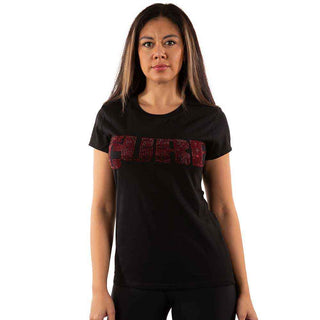 The Cure Ladies Embellished T-Shirt: Logo