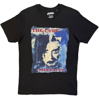 The Cure T-Shirt: Mixed Up Paint (Black)