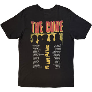 The Cure T-Shirt: Swing Tour '96 (Black) (Back Print)