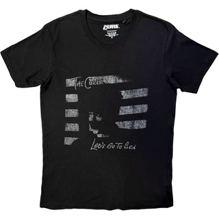 The Cure T-Shirt: Let's Go To Bed (Black)