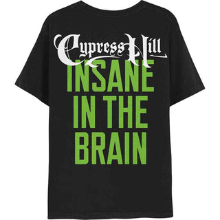 Cypress Hill T-Shirt: Insane In The Brain (Back Print)